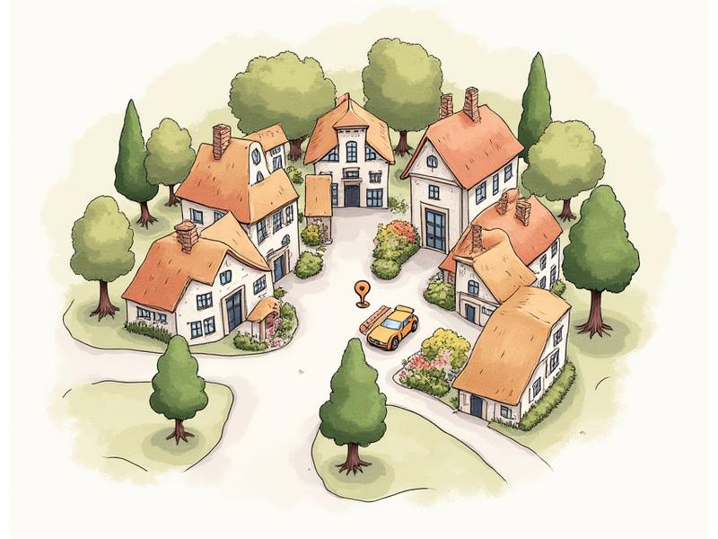 Map showing Blossom & Grain Provisions at 2847 Orchard Way, Tunbridge Wells, Kent highlighting local charm.