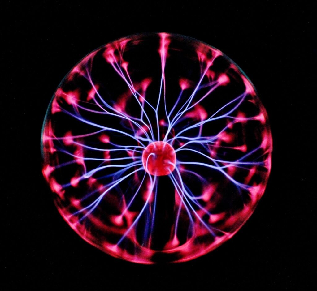 Plasma Ball Illustration showing science in recovery coaching